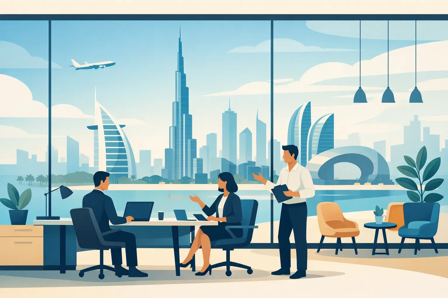 Office Space for Business Setup Dubai