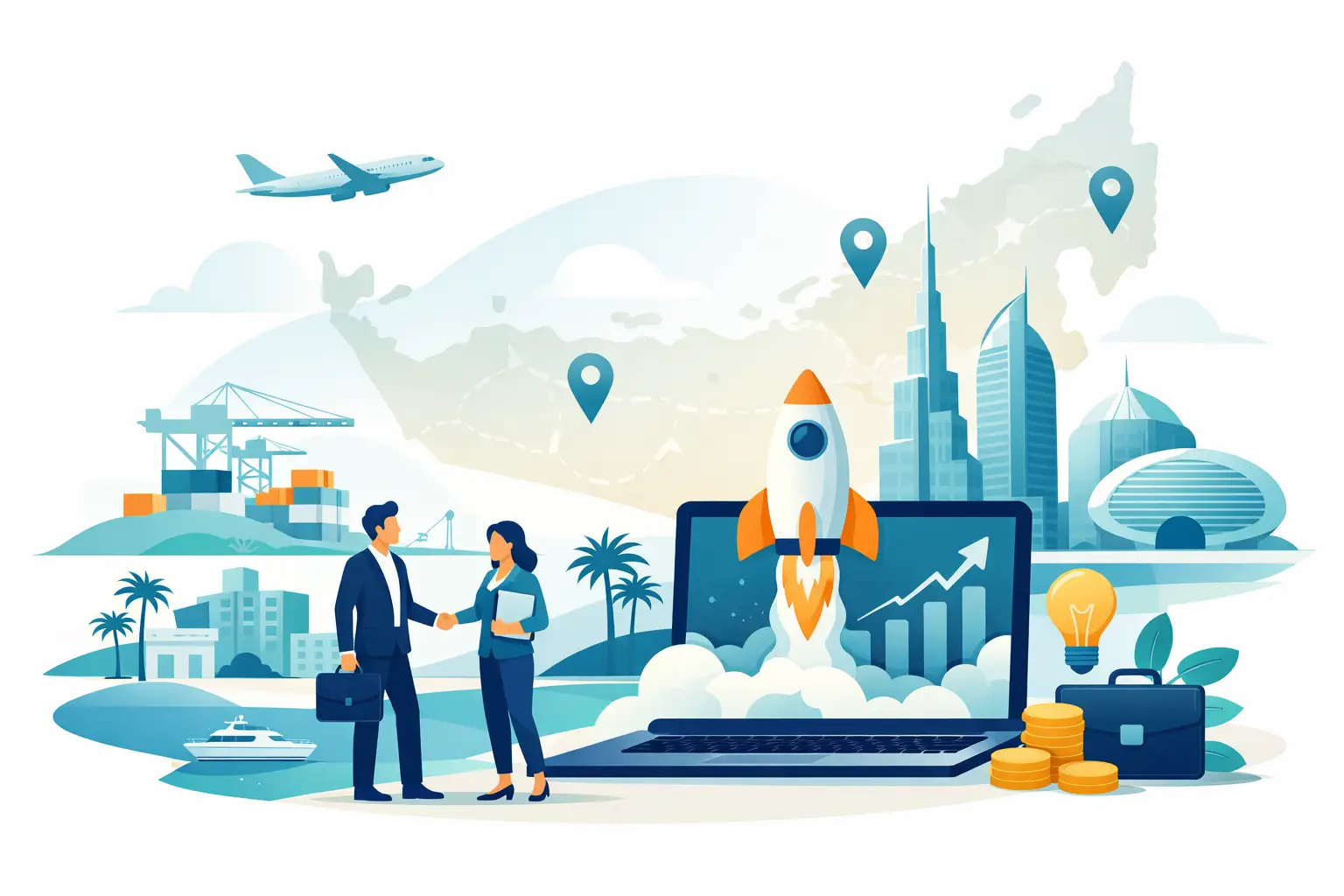 8 Top Free Zones for Startups in the UAE