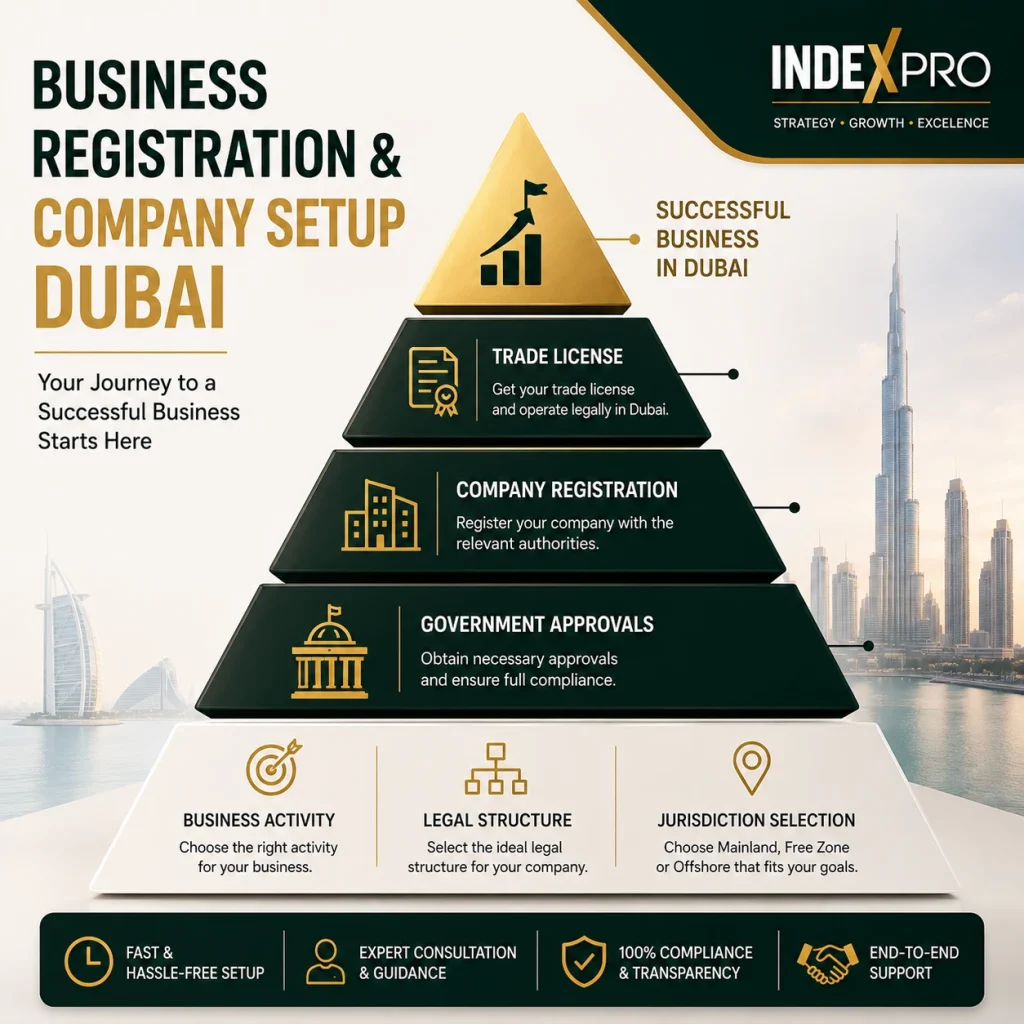 Business Registration & Company Setup in Dubai